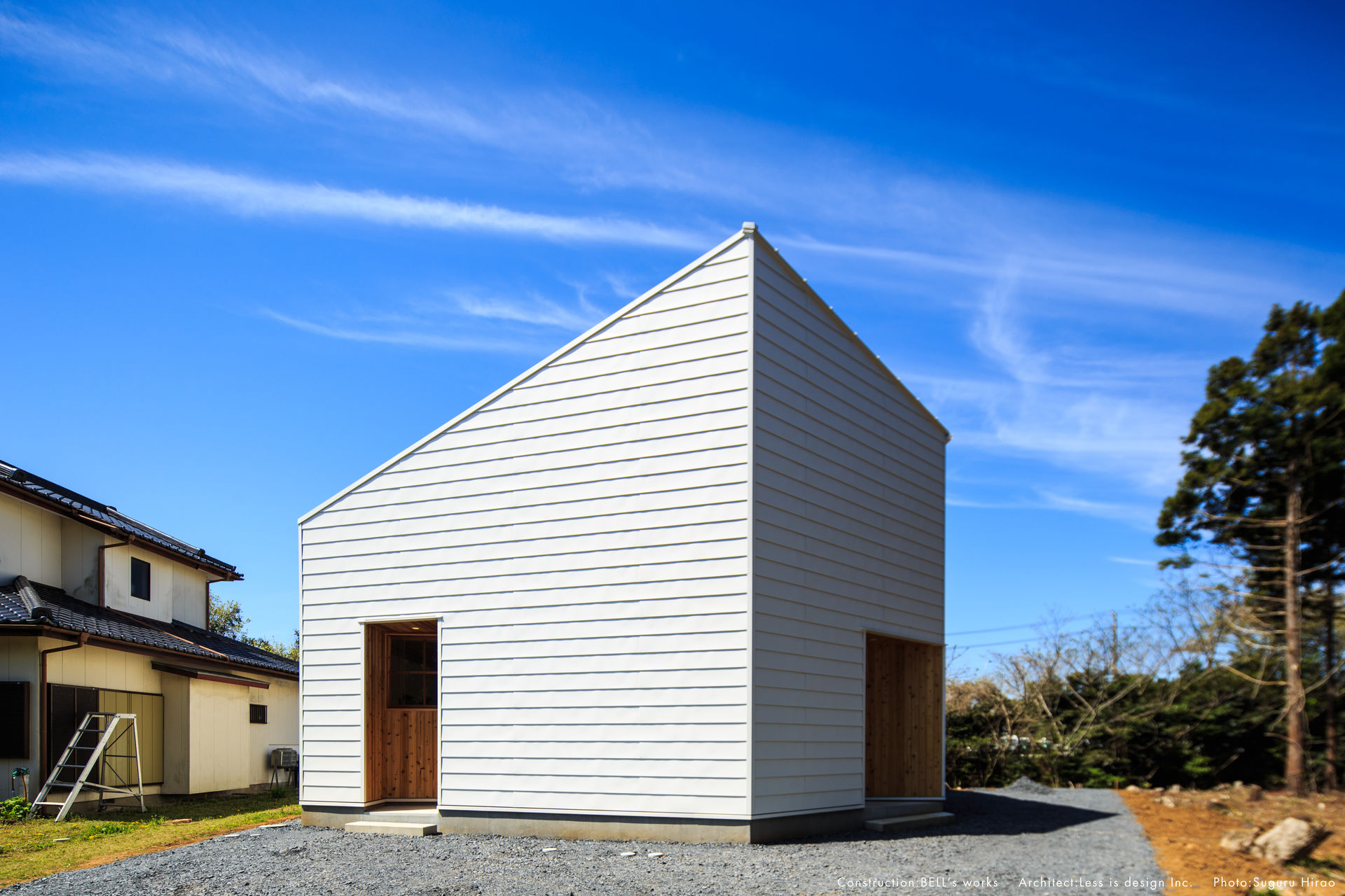 シンプルな家